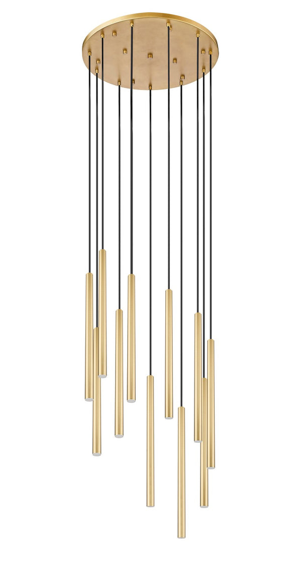 Z-Lite - 919MP24-11R-MGLD-LED - LED Chandelier - Forest - Modern Gold