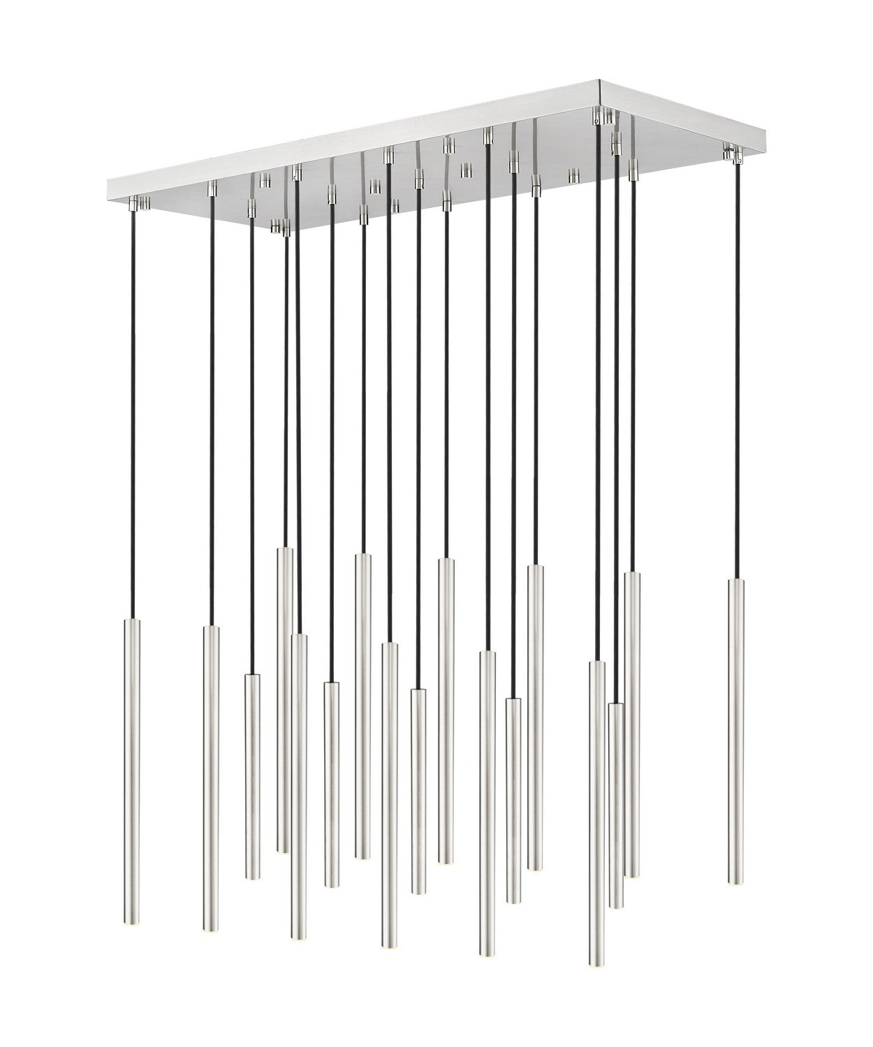 Z-Lite - 919MP24-17L-BN-LED - LED Linear Chandelier - Forest - Brushed Nickel