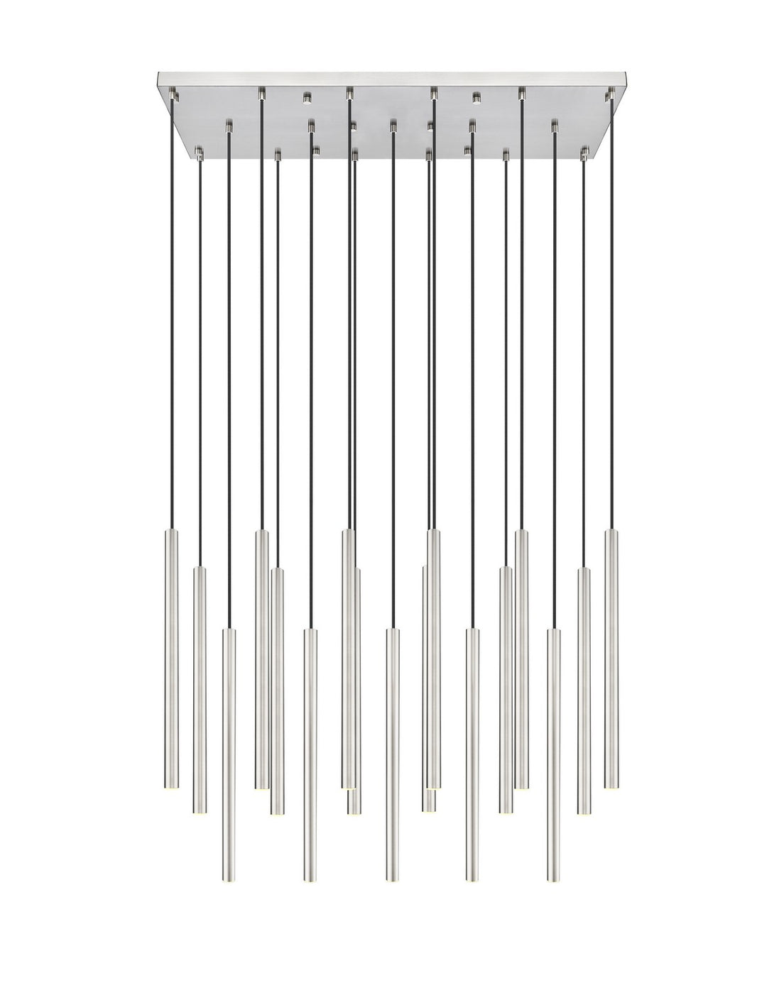 Z-Lite - 919MP24-17L-BN-LED - LED Linear Chandelier - Forest - Brushed Nickel