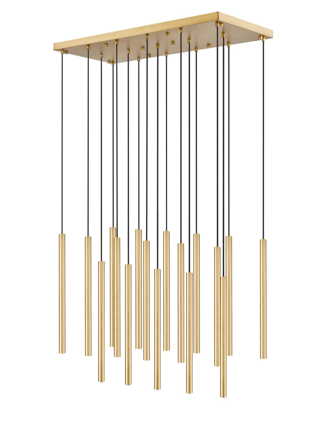 Z-Lite - 919MP24-17L-MGLD-LED - LED Linear Chandelier - Forest - Modern Gold