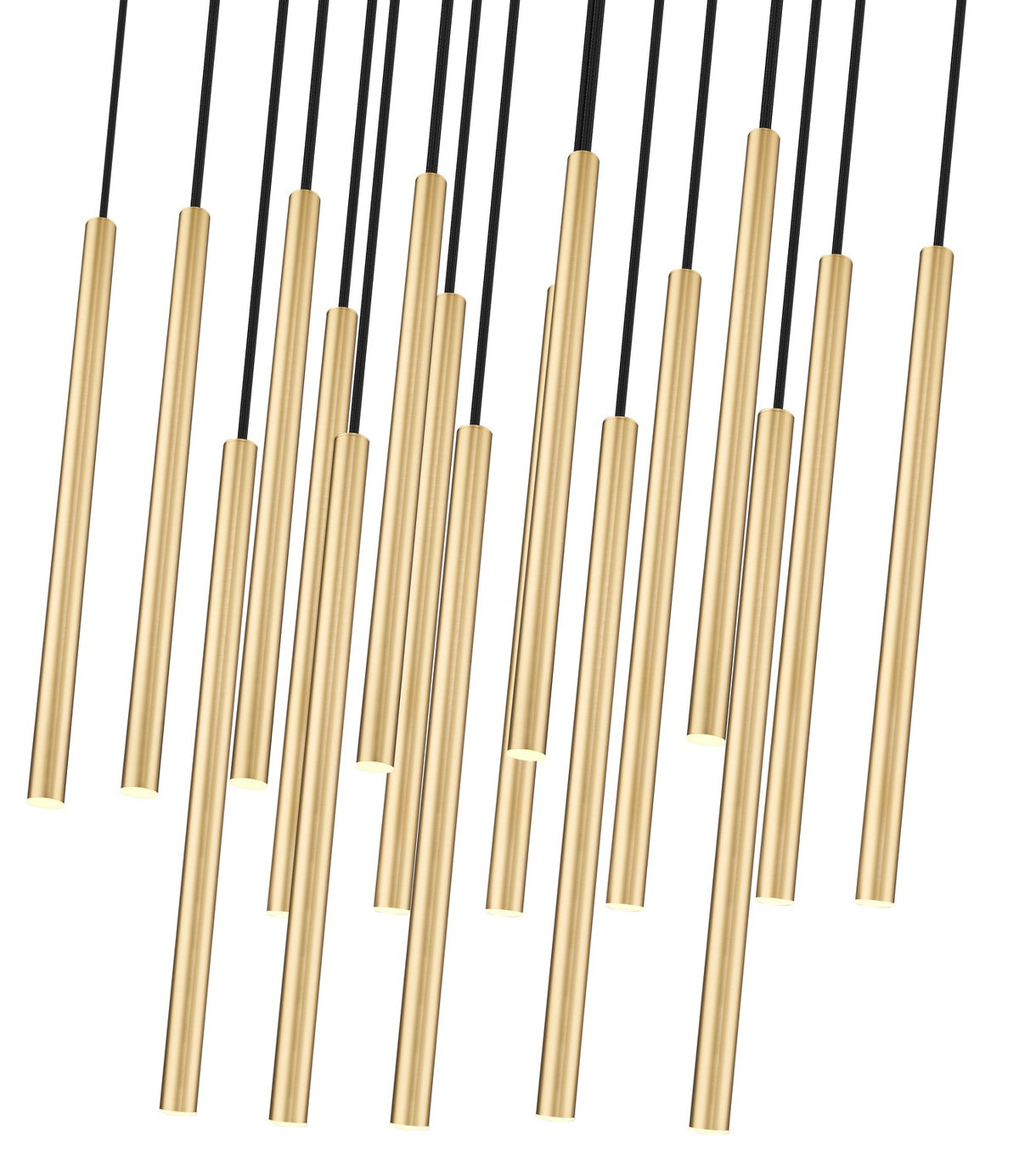 Z-Lite - 919MP24-17L-MGLD-LED - LED Linear Chandelier - Forest - Modern Gold
