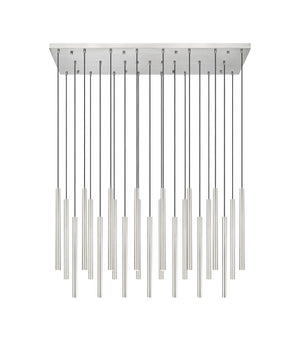 Z-Lite - 919MP24-23L-BN-LED - LED Linear Chandelier - Forest - Brushed Nickel