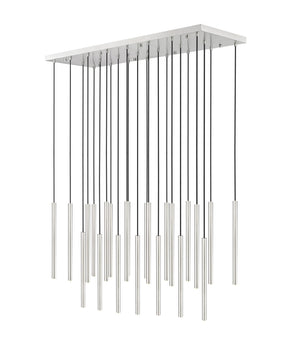 Z-Lite - 919MP24-23L-BN-LED - LED Linear Chandelier - Forest - Brushed Nickel