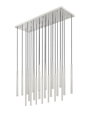 Z-Lite - 919MP24-23L-BN-LED - LED Linear Chandelier - Forest - Brushed Nickel