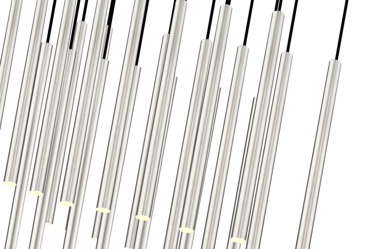 Z-Lite - 919MP24-23L-BN-LED - LED Linear Chandelier - Forest - Brushed Nickel