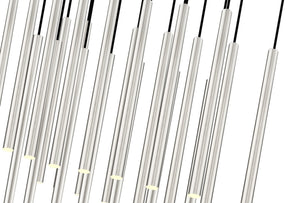 Z-Lite - 919MP24-23L-BN-LED - LED Linear Chandelier - Forest - Brushed Nickel