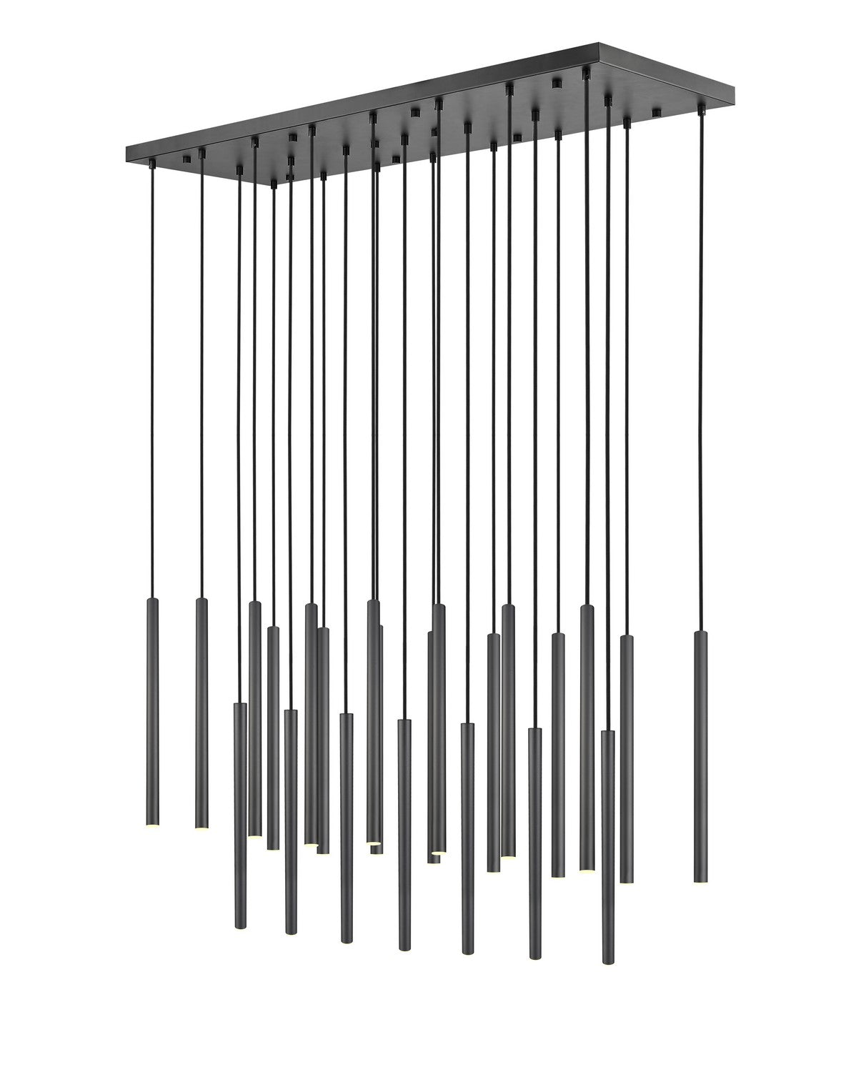 Z-Lite - 919MP24-23L-MB-LED - LED Linear Chandelier - Forest - Matte Black