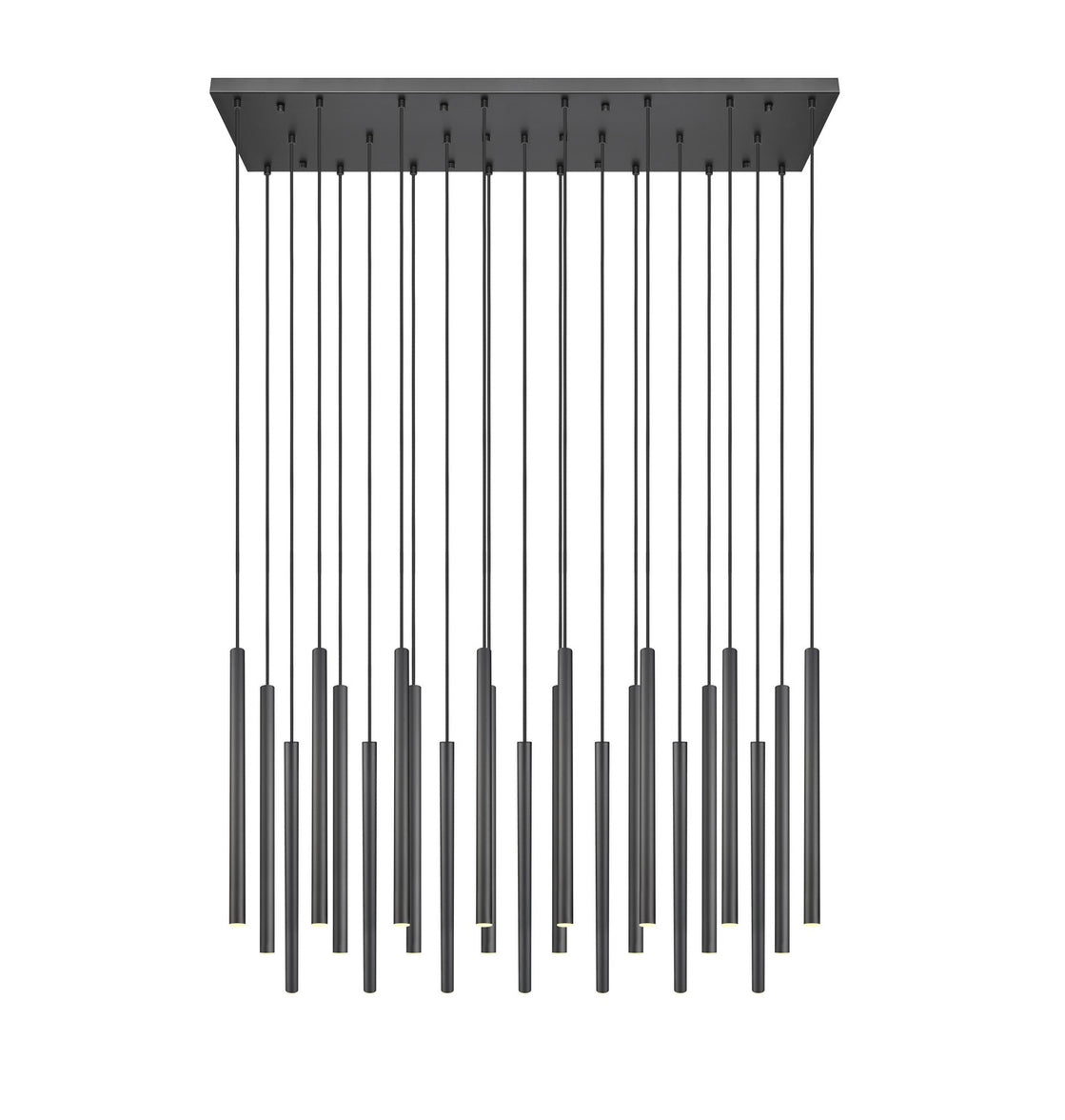 Z-Lite - 919MP24-23L-MB-LED - LED Linear Chandelier - Forest - Matte Black