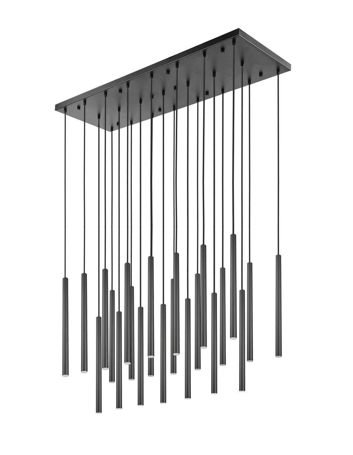 Z-Lite - 919MP24-23L-MB-LED - LED Linear Chandelier - Forest - Matte Black