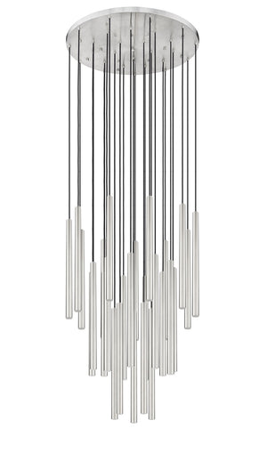 Z-Lite - 919MP24-27R-BN-LED - LED Chandelier - Forest - Brushed Nickel