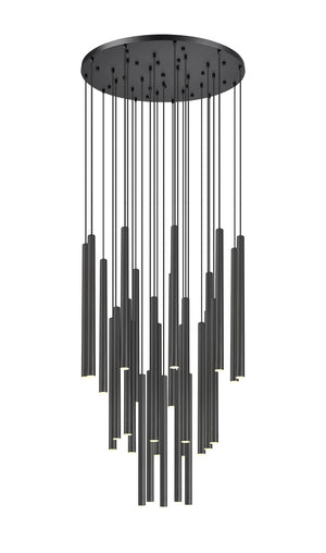 Z-Lite - 919MP24-27R-MB-LED - LED Chandelier - Forest - Matte Black
