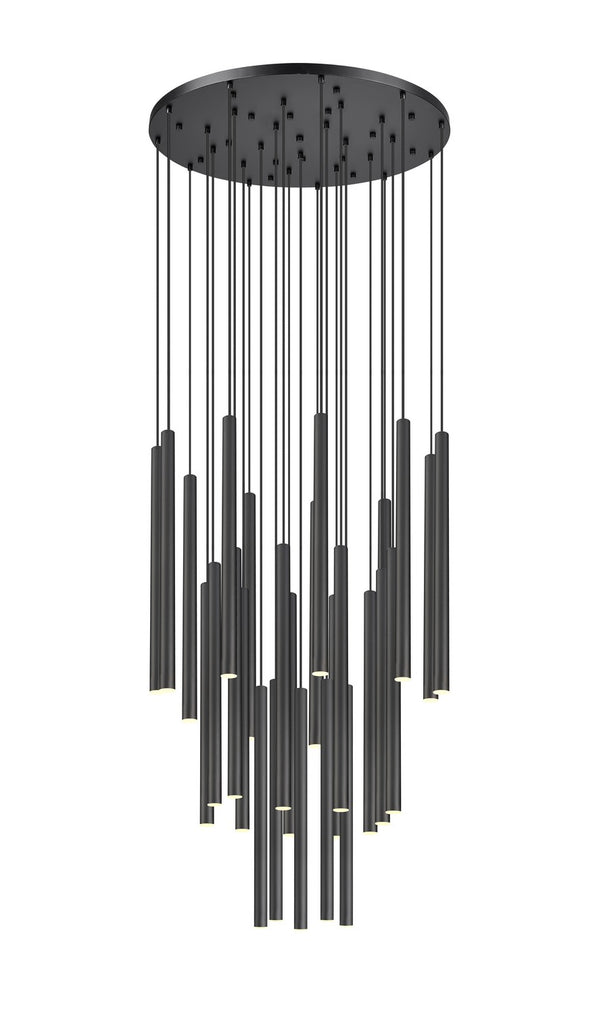 Z-Lite - 919MP24-27R-MB-LED - LED Chandelier - Forest - Matte Black