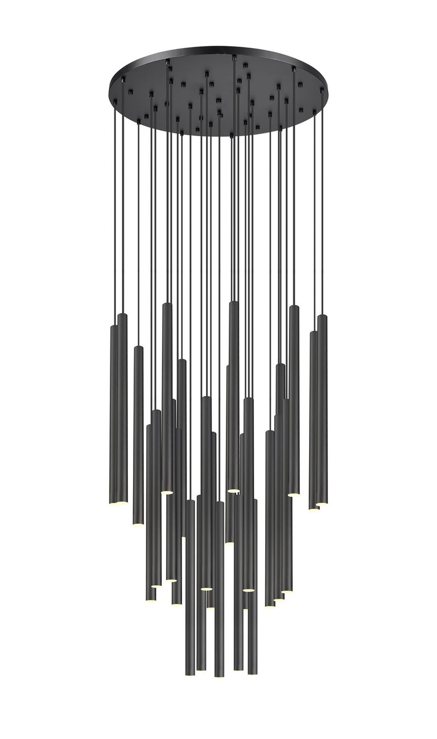 Z-Lite - 919MP24-27R-MB-LED - LED Chandelier - Forest - Matte Black