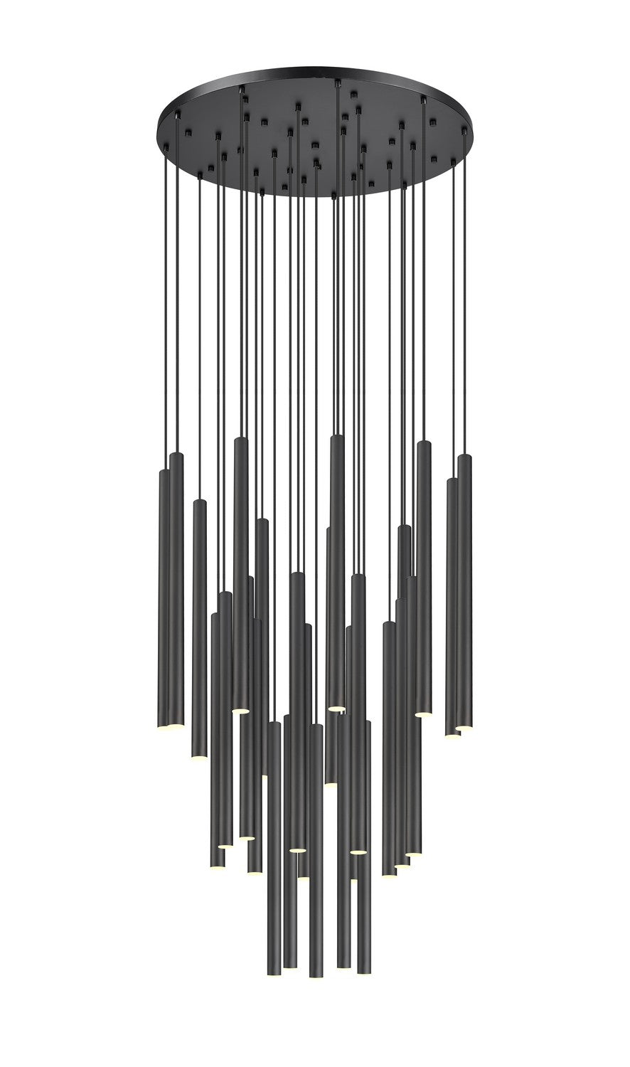 Z-Lite - 919MP24-27R-MB-LED - LED Chandelier - Forest - Matte Black