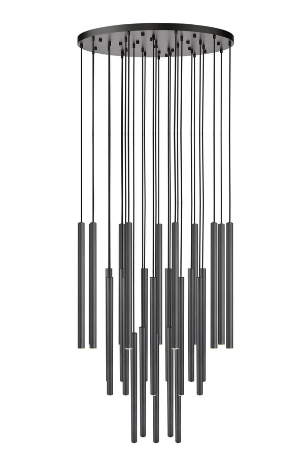 Z-Lite - 919MP24-27R-MB-LED - LED Chandelier - Forest - Matte Black