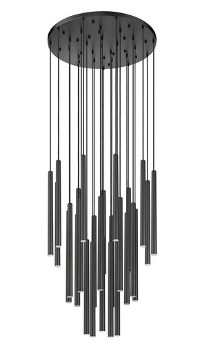 Z-Lite - 919MP24-27R-MB-LED - LED Chandelier - Forest - Matte Black