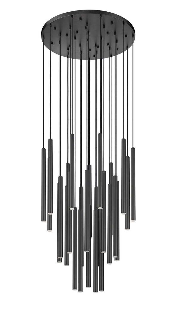 Z-Lite - 919MP24-27R-MB-LED - LED Chandelier - Forest - Matte Black
