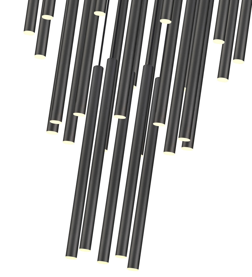 Z-Lite - 919MP24-27R-MB-LED - LED Chandelier - Forest - Matte Black