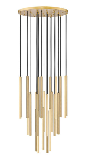 Z-Lite - 919MP24-27R-MGLD-LED - LED Chandelier - Forest - Modern Gold