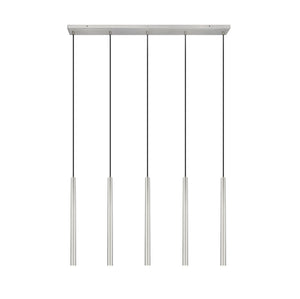 Z-Lite - 919MP24-5L-BN-LED - LED Linear Chandelier - Forest - Brushed Nickel