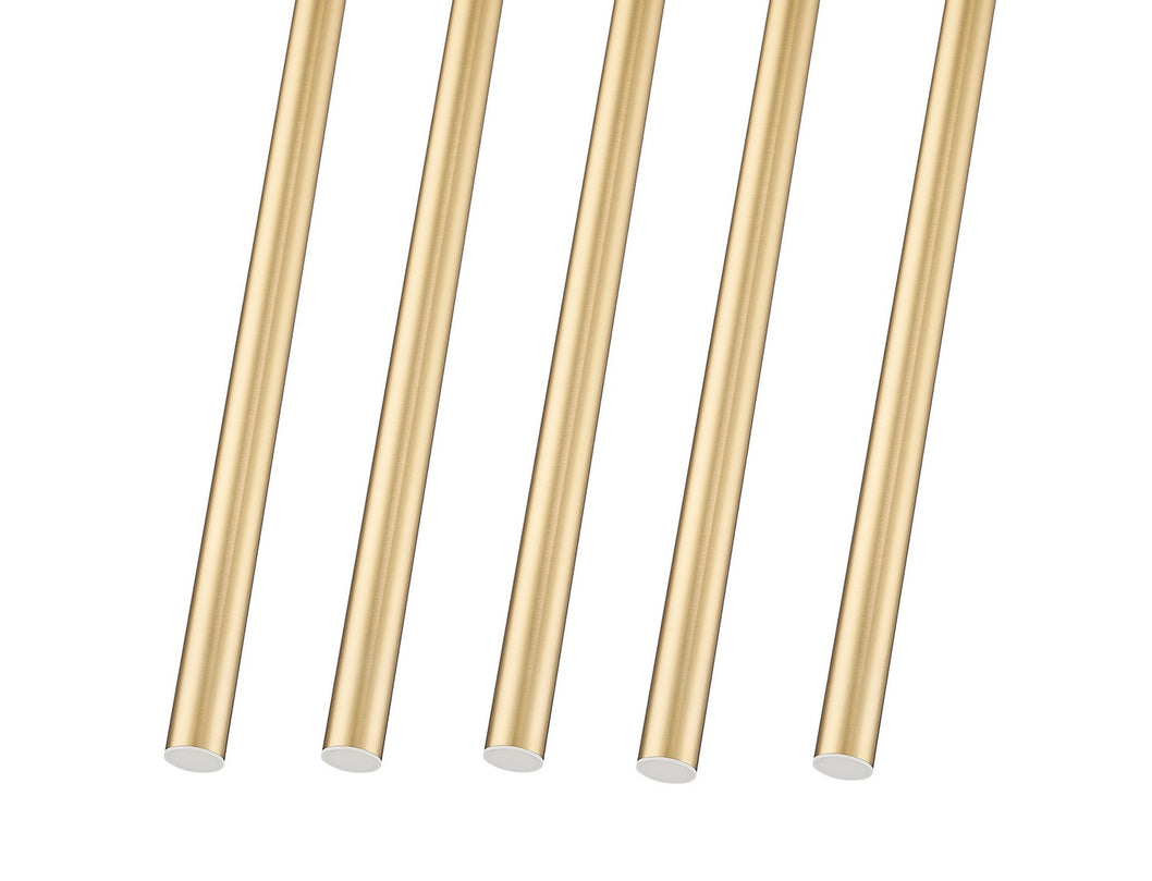 Z-Lite - 919MP24-5L-MGLD-LED - LED Linear Chandelier - Forest - Modern Gold