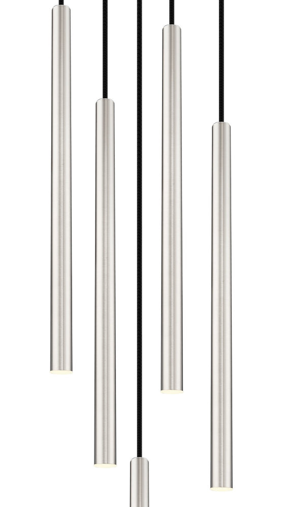 Z-Lite - 919MP24-5R-BN-LED - LED Chandelier - Forest - Brushed Nickel
