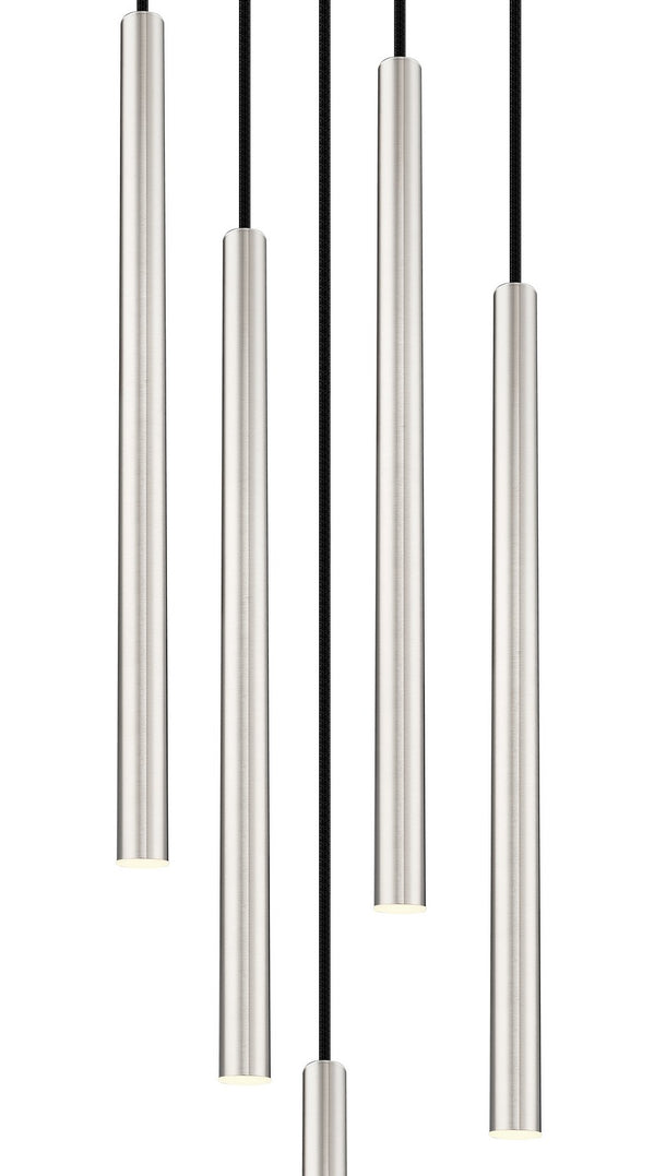 Z-Lite - 919MP24-5R-BN-LED - LED Chandelier - Forest - Brushed Nickel