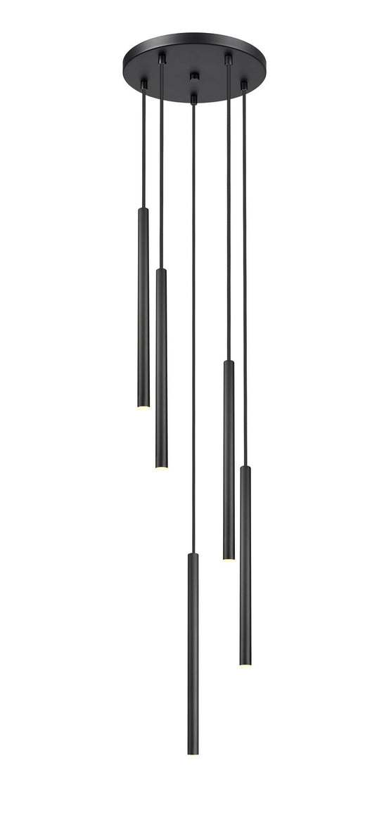 Z-Lite - 919MP24-5R-MB-LED - LED Chandelier - Forest - Matte Black
