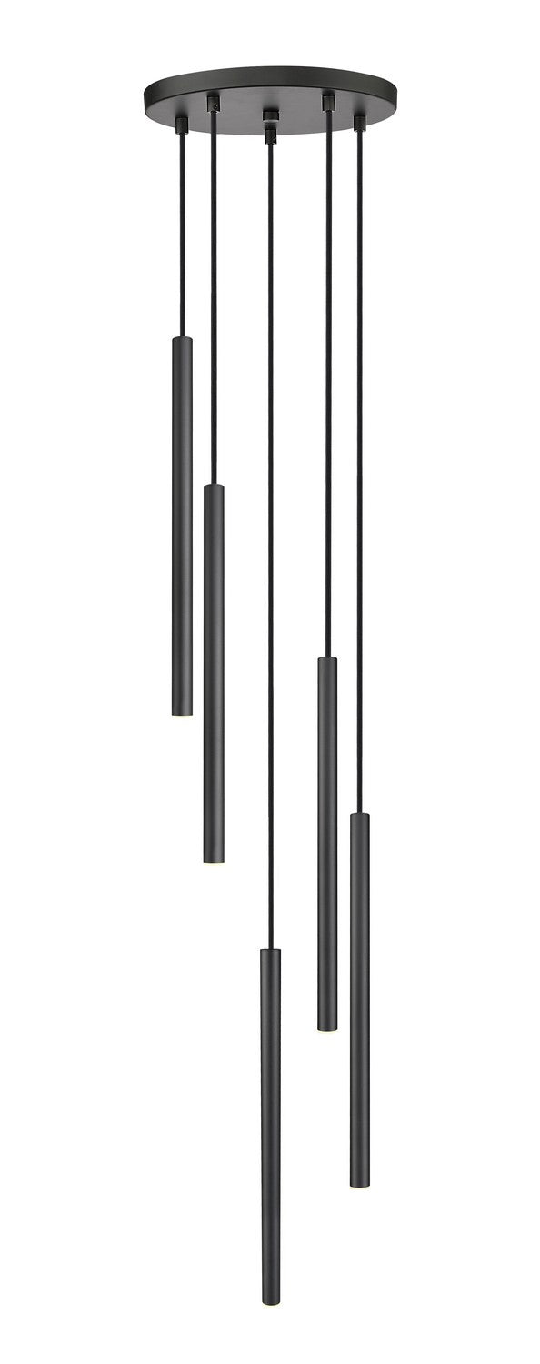 Z-Lite - 919MP24-5R-MB-LED - LED Chandelier - Forest - Matte Black