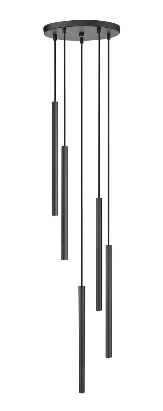 Z-Lite - 919MP24-5R-MB-LED - LED Chandelier - Forest - Matte Black
