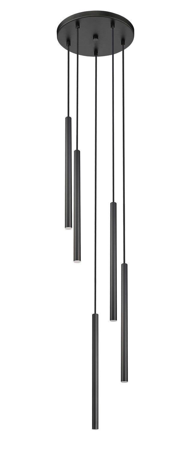 Z-Lite - 919MP24-5R-MB-LED - LED Chandelier - Forest - Matte Black