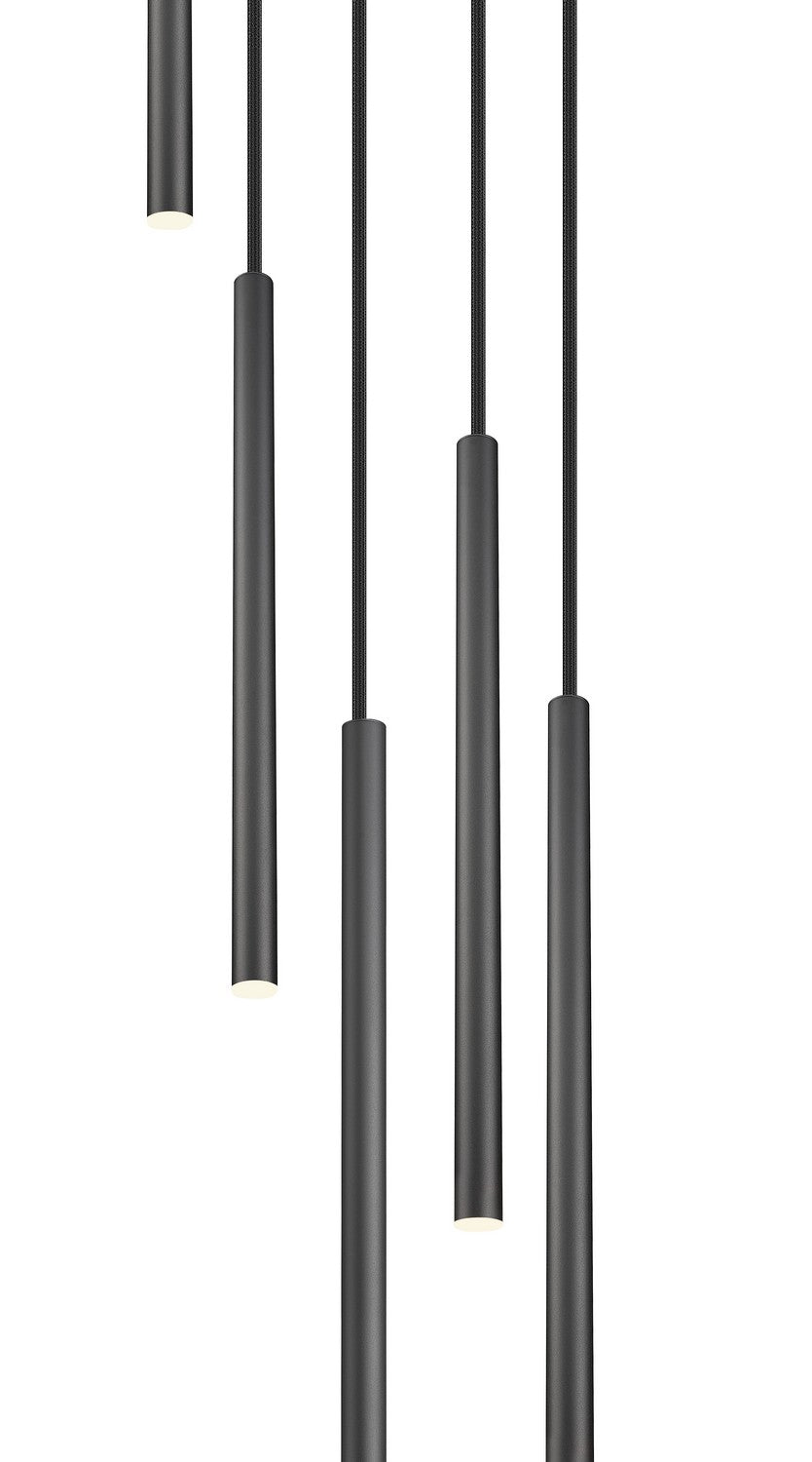 Z-Lite - 919MP24-5R-MB-LED - LED Chandelier - Forest - Matte Black