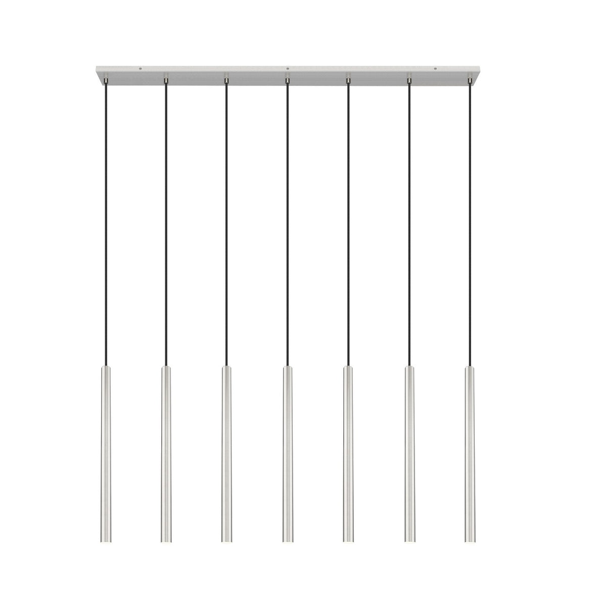 Z-Lite - 919MP24-7L-BN-LED - LED Linear Chandelier - Forest - Brushed Nickel