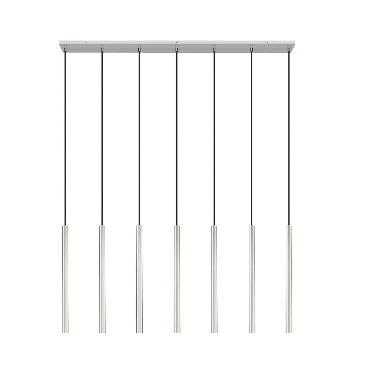 Z-Lite - 919MP24-7L-BN-LED - LED Linear Chandelier - Forest - Brushed Nickel