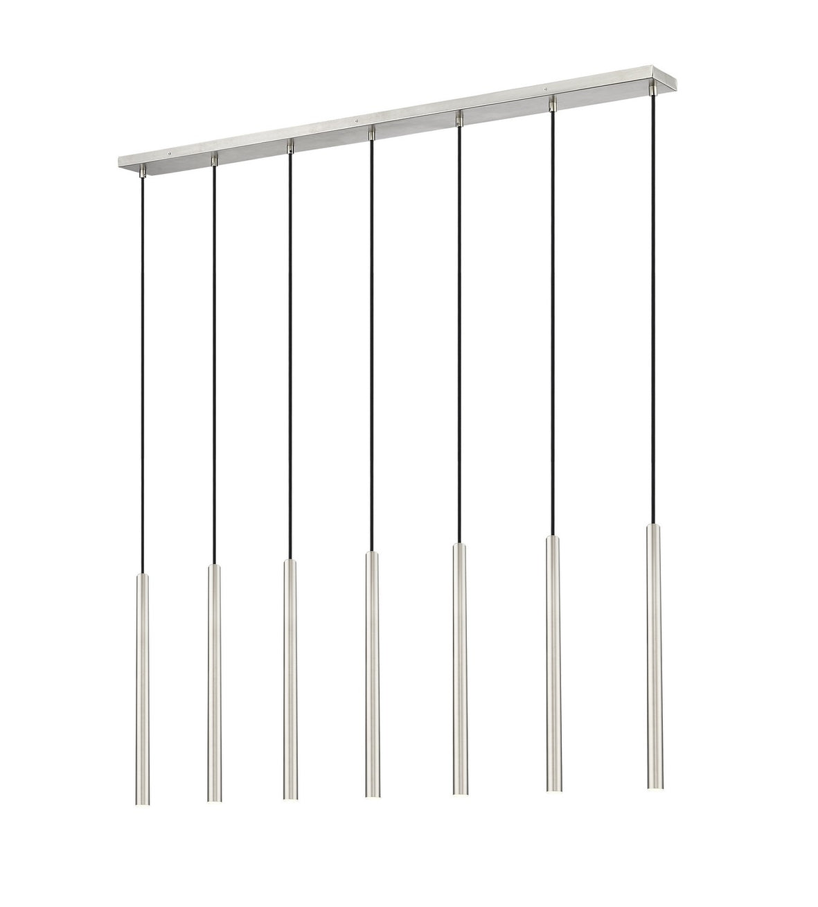 Z-Lite - 919MP24-7L-BN-LED - LED Linear Chandelier - Forest - Brushed Nickel