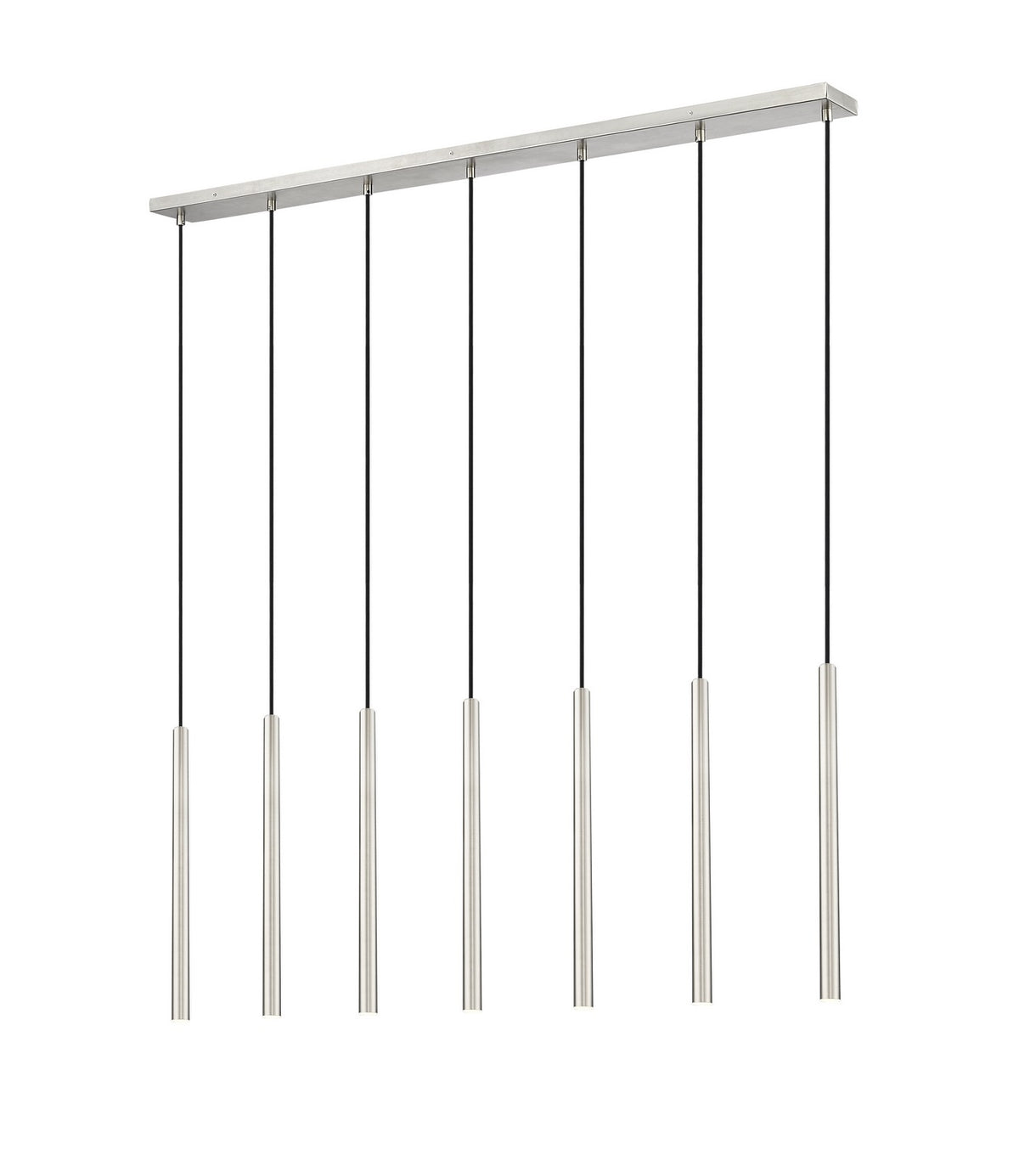 Z-Lite - 919MP24-7L-BN-LED - LED Linear Chandelier - Forest - Brushed Nickel