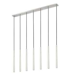 Z-Lite - 919MP24-7L-BN-LED - LED Linear Chandelier - Forest - Brushed Nickel