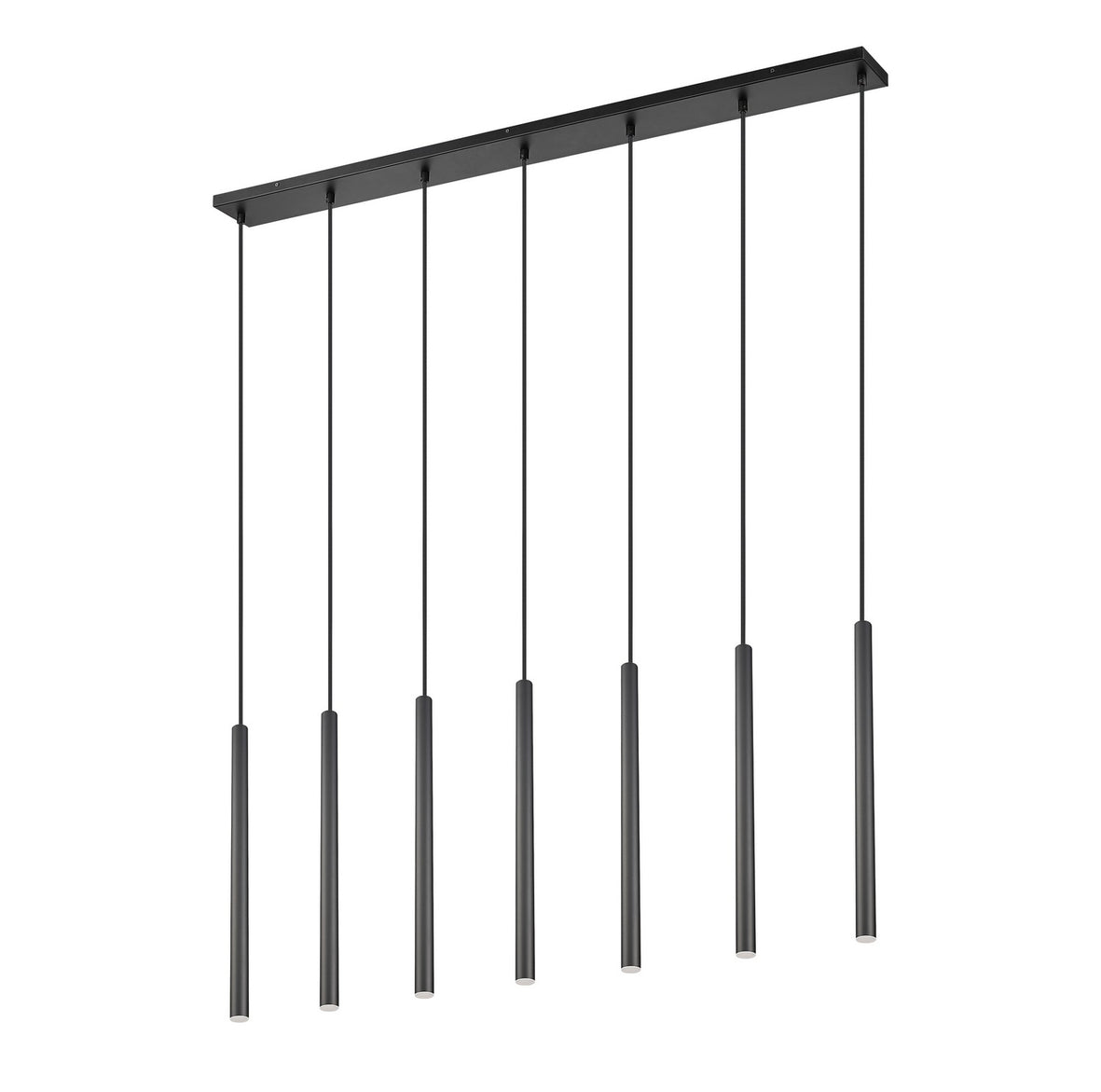 Z-Lite - 919MP24-7L-MB-LED - LED Linear Chandelier - Forest - Matte Black