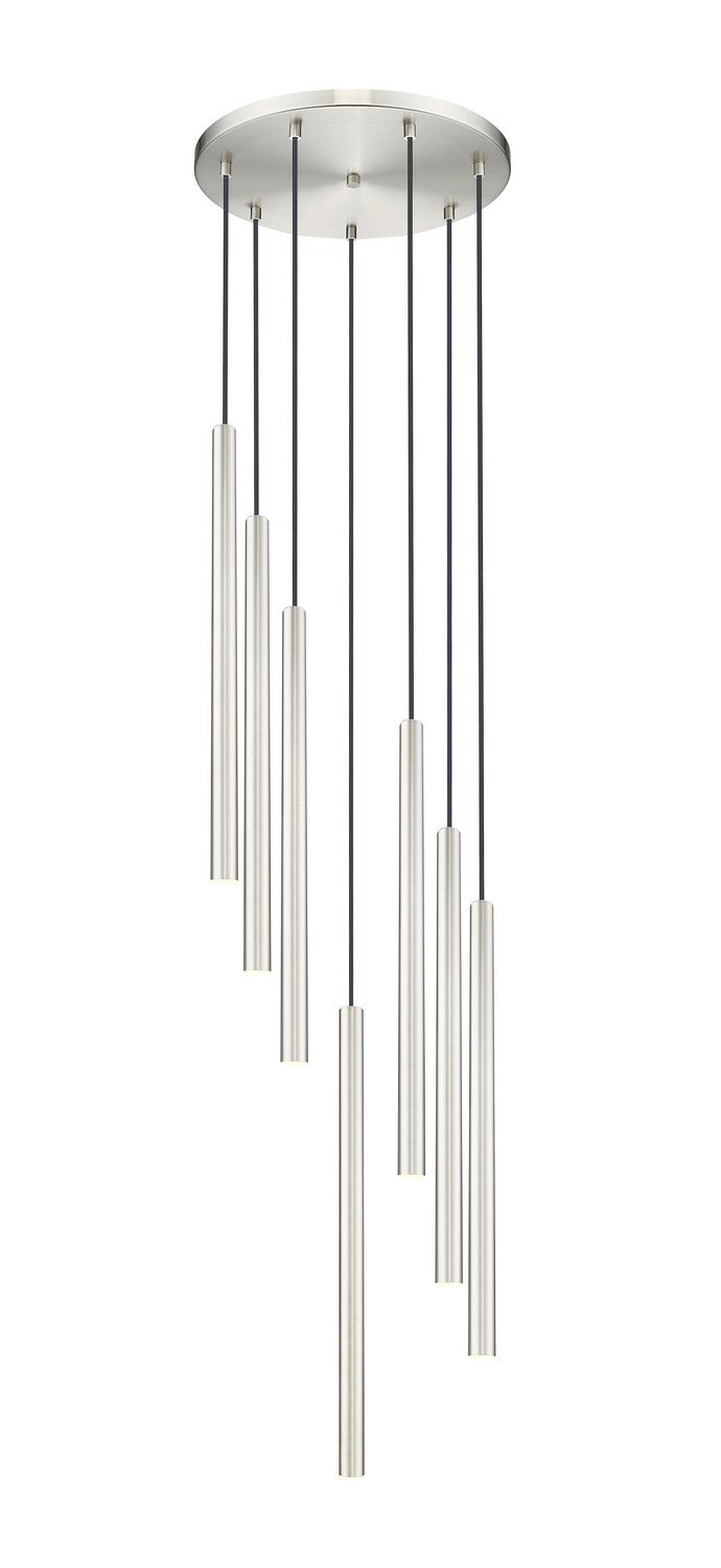 Z-Lite - 919MP24-7R-BN-LED - LED Chandelier - Forest - Brushed Nickel