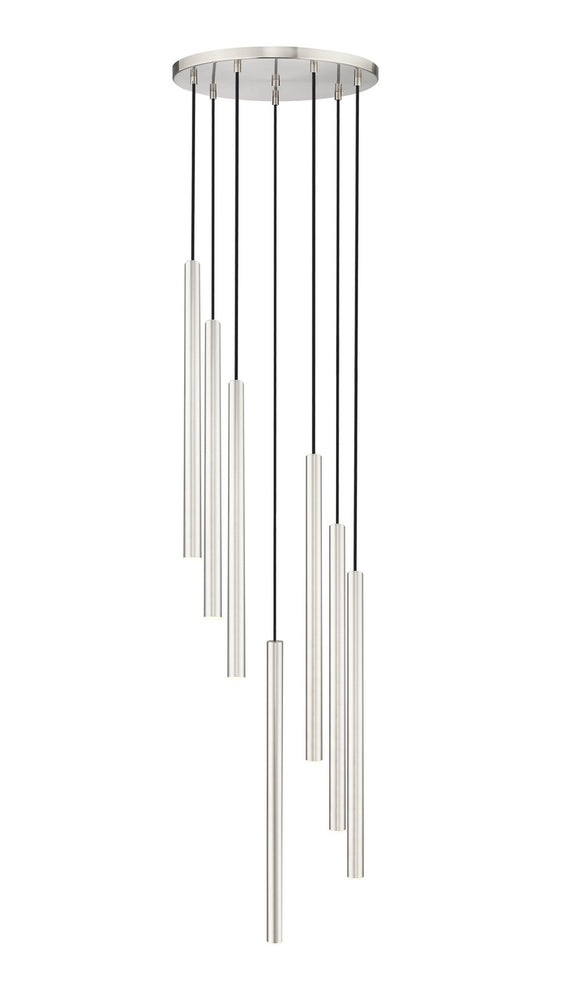 Z-Lite - 919MP24-7R-BN-LED - LED Chandelier - Forest - Brushed Nickel