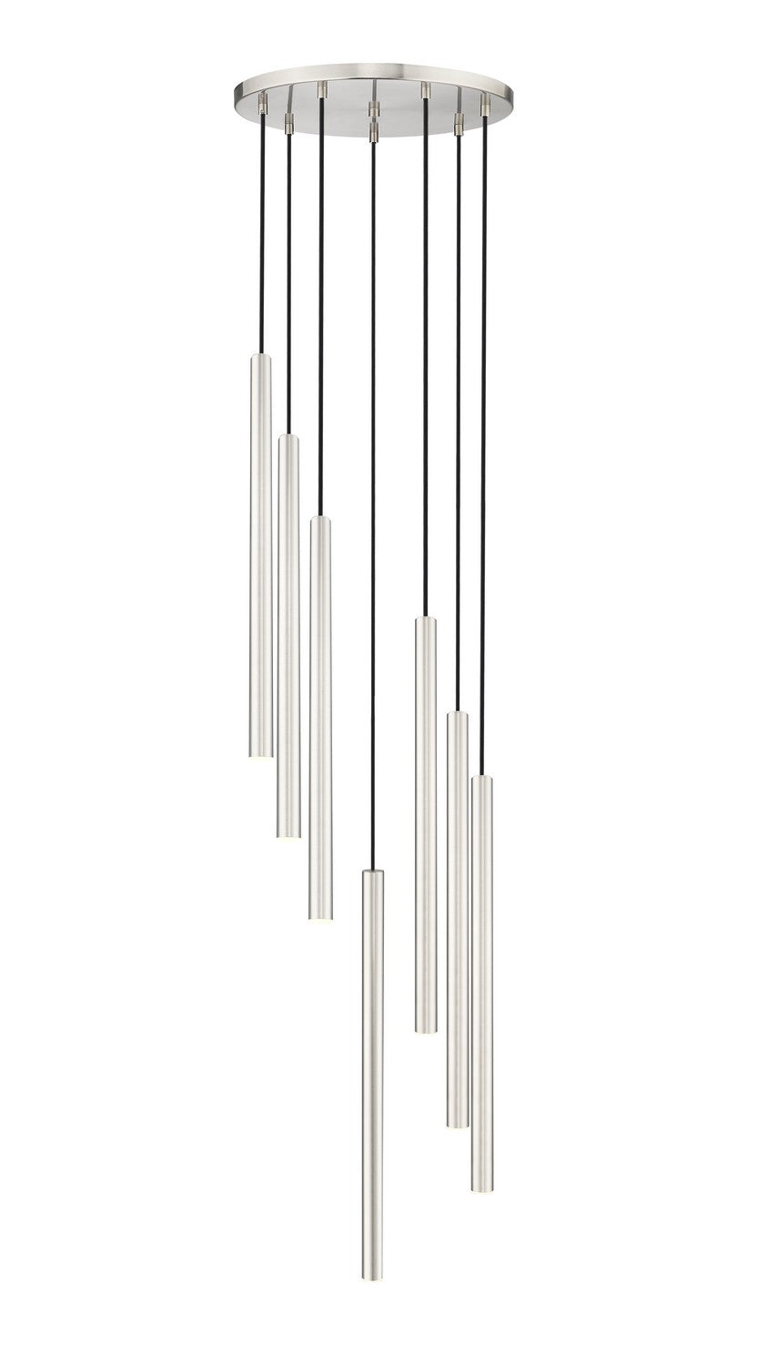 Z-Lite - 919MP24-7R-BN-LED - LED Chandelier - Forest - Brushed Nickel