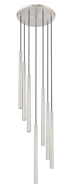 Z-Lite - 919MP24-7R-BN-LED - LED Chandelier - Forest - Brushed Nickel