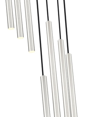 Z-Lite - 919MP24-7R-BN-LED - LED Chandelier - Forest - Brushed Nickel