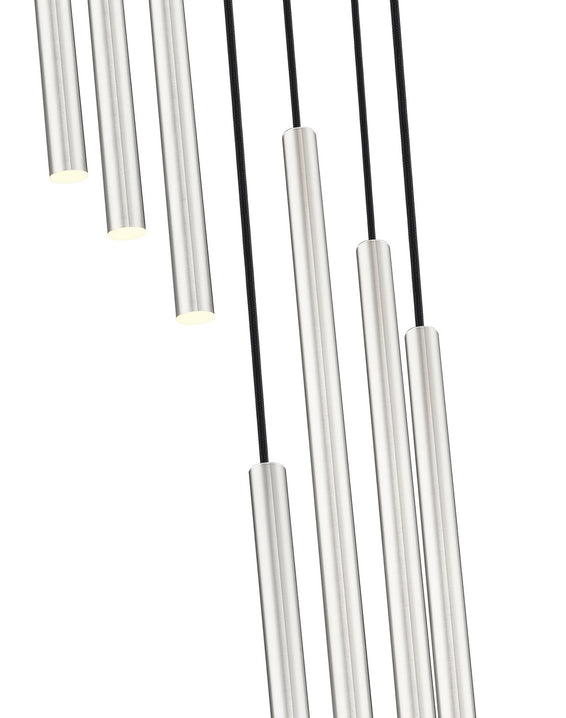 Z-Lite - 919MP24-7R-BN-LED - LED Chandelier - Forest - Brushed Nickel