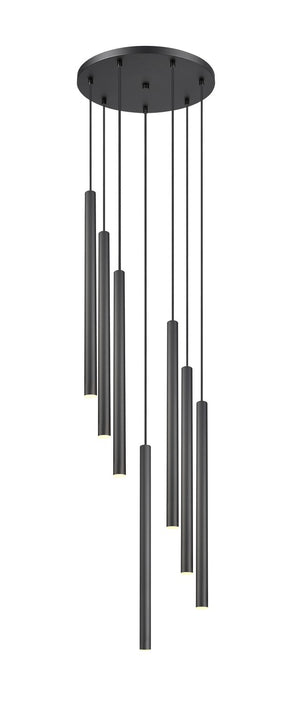 Z-Lite - 919MP24-7R-MB-LED - LED Chandelier - Forest - Matte Black