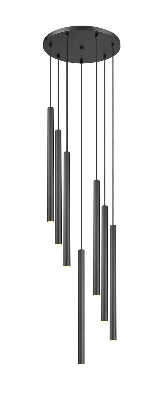 Z-Lite - 919MP24-7R-MB-LED - LED Chandelier - Forest - Matte Black