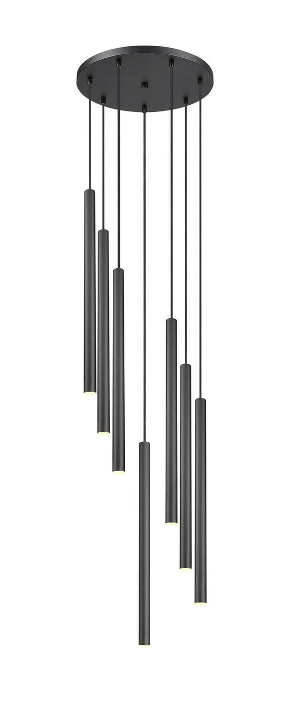 Z-Lite - 919MP24-7R-MB-LED - LED Chandelier - Forest - Matte Black