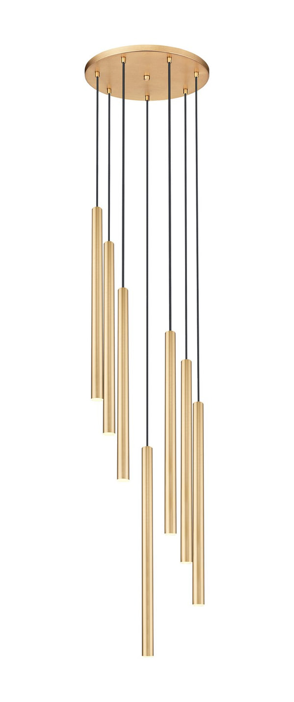 Z-Lite - 919MP24-7R-MGLD-LED - LED Chandelier - Forest - Modern Gold