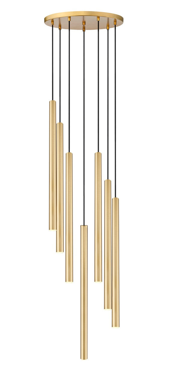 Z-Lite - 919MP24-7R-MGLD-LED - LED Chandelier - Forest - Modern Gold