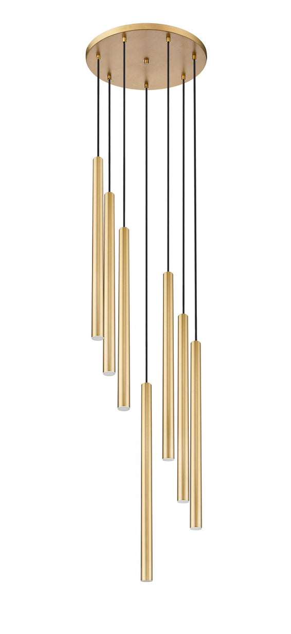 Z-Lite - 919MP24-7R-MGLD-LED - LED Chandelier - Forest - Modern Gold
